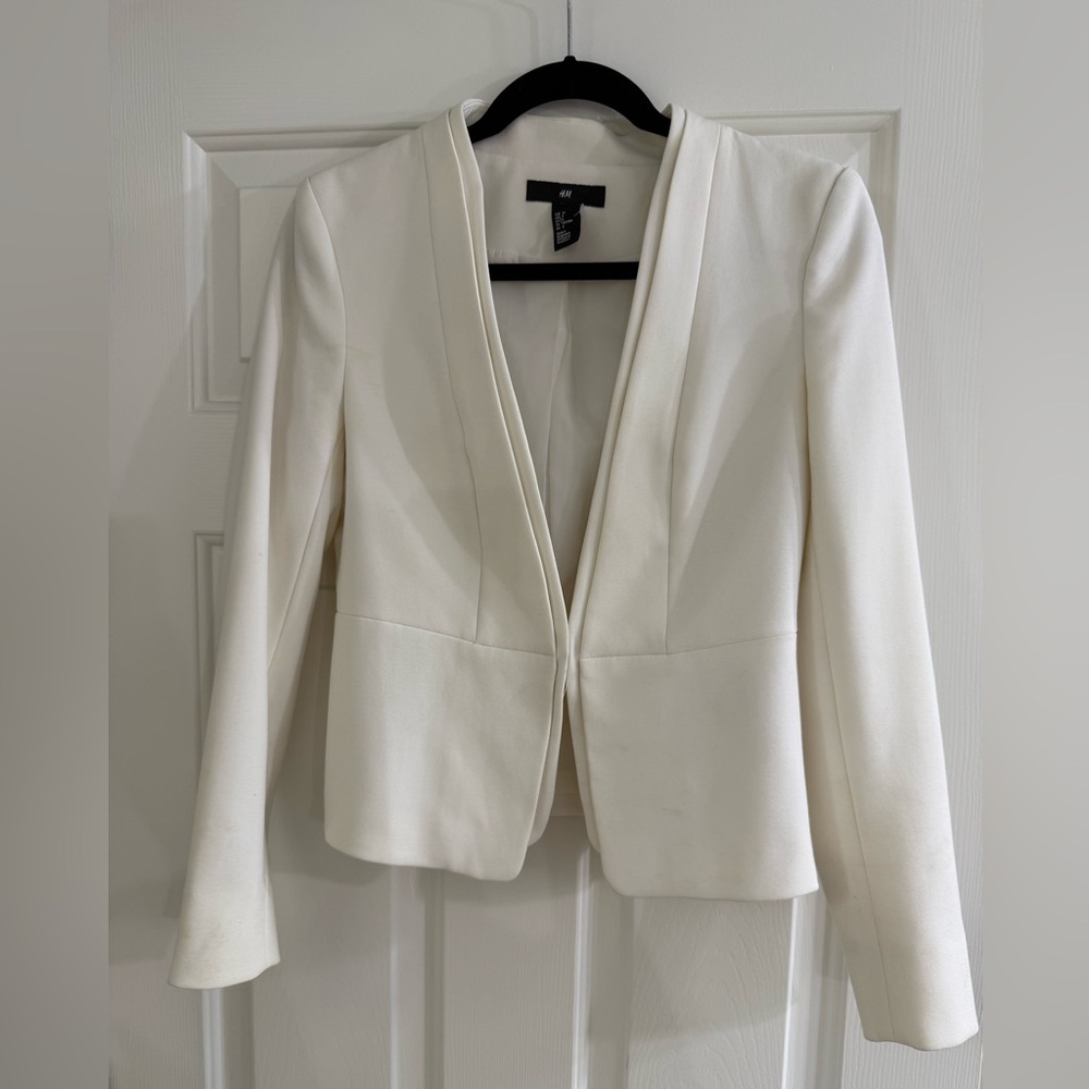 H&M Elegant Ivory Women's Blazer